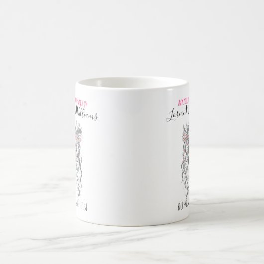 Niedlich Pastel Bride Wavy Friseur Friseur Salon B Kaffeetasse (Mittel)