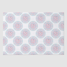 Niedlich Pastel Candy Kawaii Bunny Polka Dot Manda Seidenpapier