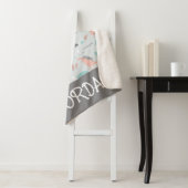 Niedlich Pastel Dinosaur Muster Sherpadecke (Beispiel)