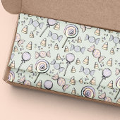 Niedlich Pastel Green Halloween Candy Baby Seidenpapier