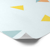 Niedlich Pastel Hello Poster (Ecke)