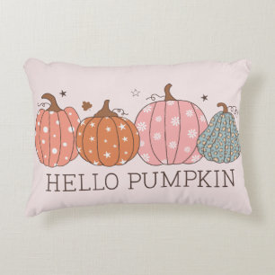 Niedlich Pastel Hello Pumpkin Dekokissen