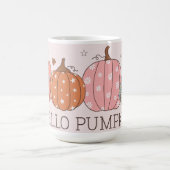 Niedlich Pastel Hello Pumpkin Kaffeetasse (Mittel)