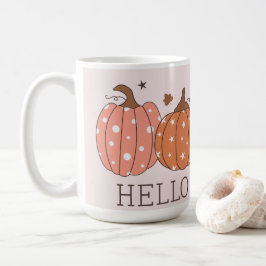 Niedlich Pastel Hello Pumpkin Kaffeetasse
