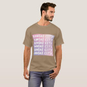 Niedlich Pastel Kansas City Type T-Shirt (Vorne ganz)