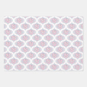 Niedlich Pastel Kawaii Bunny Dot Mandala Retro Oge Geschenkpapier Set (Vorderseite 3)