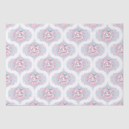 Niedlich Pastel Kawaii Bunny Dot Mandala Retro Oge Seidenpapier
