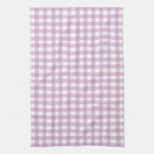 Niedlich Pastel Lila Gingham Geschirrtuch (Vertikal)