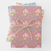 Niedlich Pastel Mushroom Geschenkpapier Set (Beispiel)