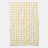 Niedlich Pastel Orange Gingham Geschirrtuch (Vertikal)