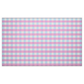 Niedlich Pastel Pink Blue Gingham Karo Stoff (Fat Quarter (45,7 x 55,9 cm))