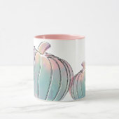 Niedlich Pastel Pumpkin Tasse (Zentrum)