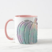 Niedlich Pastel Pumpkin Tasse (Links)