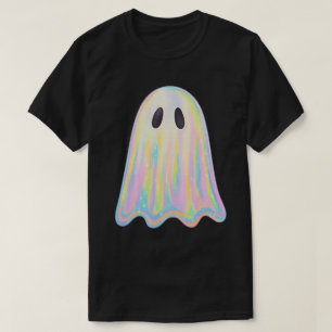 Niedlich Pastel Rainbow Ghost   Ästhetische Spooki T-Shirt