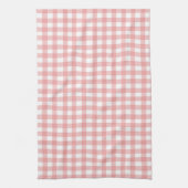 Niedlich Pastel Red Gingham Geschirrtuch (Vertikal)