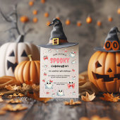 Niedlich Pastel Spooky Ghost Halloween Kindergebur Einladung