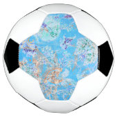 Niedlich-Pastellblume Fußball (Gedreht)