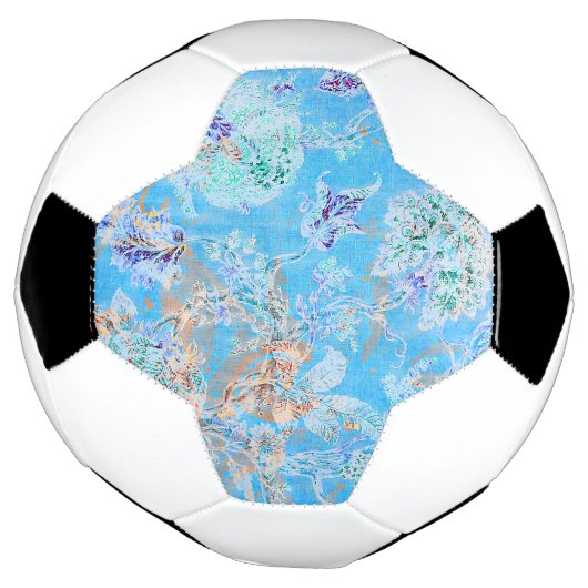 Niedlich-Pastellblume Fußball (Gedreht)