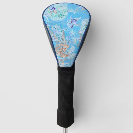 Niedlich-Pastellblume Golf Headcover (Vorderseite)
