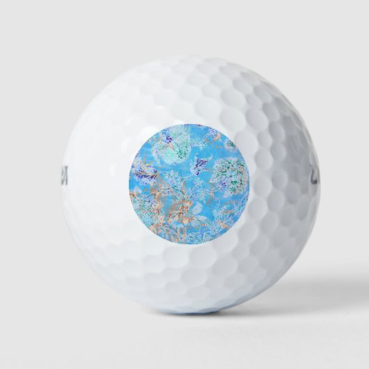 Niedlich-Pastellblume Golfball (Vorderseite)