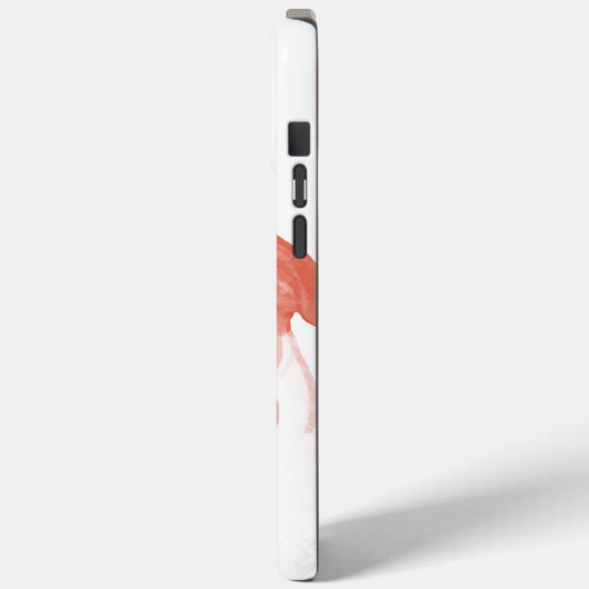 Niedlich Peachy Grumpy Puggy Case-Mate iPhone Hülle (Rückseite / Links)