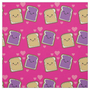 Niedlich Peanut Butter & Jelly Kids PBJ Kawaii Car Stoff