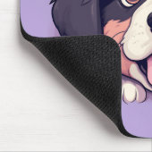 Niedlich Peeking Bernese Mountain Hund Mouse Pad Mousepad (Ecke)
