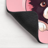 Niedlich Peeking Border Collie Dog Mousepad (Ecke)