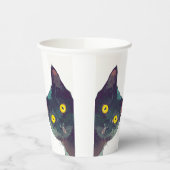 Niedlich Peeking Cat Design Pappbecher (Links)