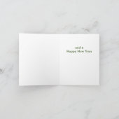 Niedlich Peeking Funny Weihnachten (Innenseite)