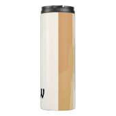 Niedlich Peeking Katzendesign Wärmespeicher Thermosbecher (Rückseite)