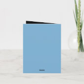 Niedlich Peeking Nurse hinzufügen Nachricht Panda Karte (Rückseite)