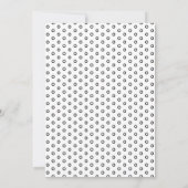 Niedlich Peeking Panda Baby Dusche Einladung (Rückseite)