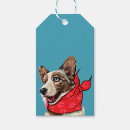 Niedlich Pembroke Welsh Corgi Geschenkanhänger