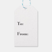 Niedlich Pembroke Welsh Corgi Geschenkanhänger (Rückseite)