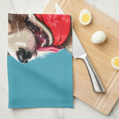 Niedlich Pembroke Welsh Corgi Geschirrtuch (Viertel Falte)