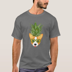 Niedlich Pembroke Welsh Corgi Hund Ananas Kinder G T-Shirt