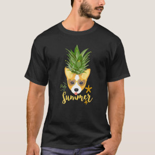 Niedlich Pembroke Welsh Corgi Hunde Ananas Kids Wo T-Shirt
