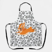 Niedlich Pembroke Welsh Corgi Schürze (Vorderseite)