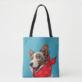 Niedlich Pembroke Welsh Corgi Tasche (Vorderseite)