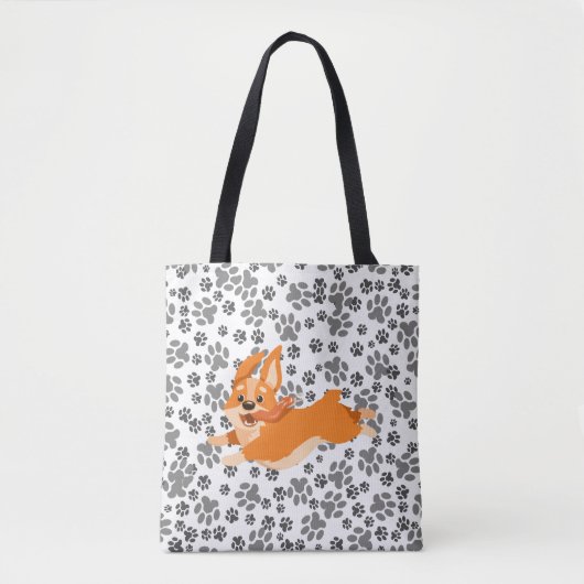 Niedlich Pembroke Welsh Corgi Tasche (Vorderseite)