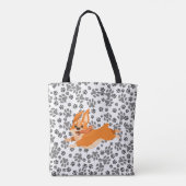 Niedlich Pembroke Welsh Corgi Tasche (Rückseite)