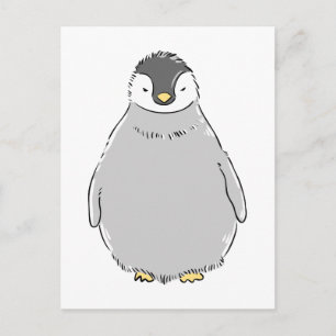 Niedlich Penguin Chick Postkarte