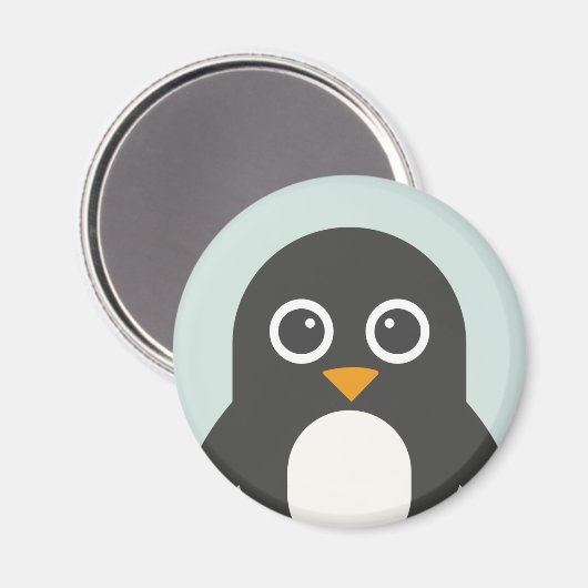 Niedlich Penguin Magnet (Vorderseite/Rückseite)