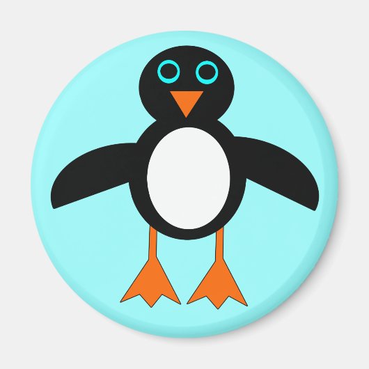 Niedlich Penguin Magnet (Vorne)