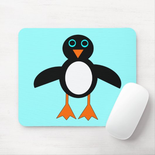 Niedlich Penguin Mousepad (Mit Mouse)