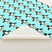 Niedlich Penguin Sherpa Blanket Sherpadecke (3/4)