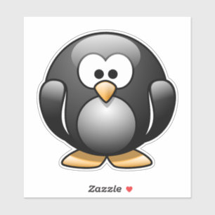 NIEDLICH PENGUIN STICKERS DECAL AUFKLEBER