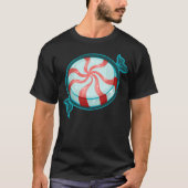 Niedlich Peppermint Candy T-Shirt (Vorderseite)