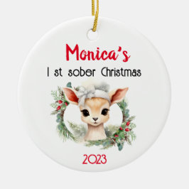 Niedlich Personalisierbare Bezeichnung & Sobriree Keramik Ornament